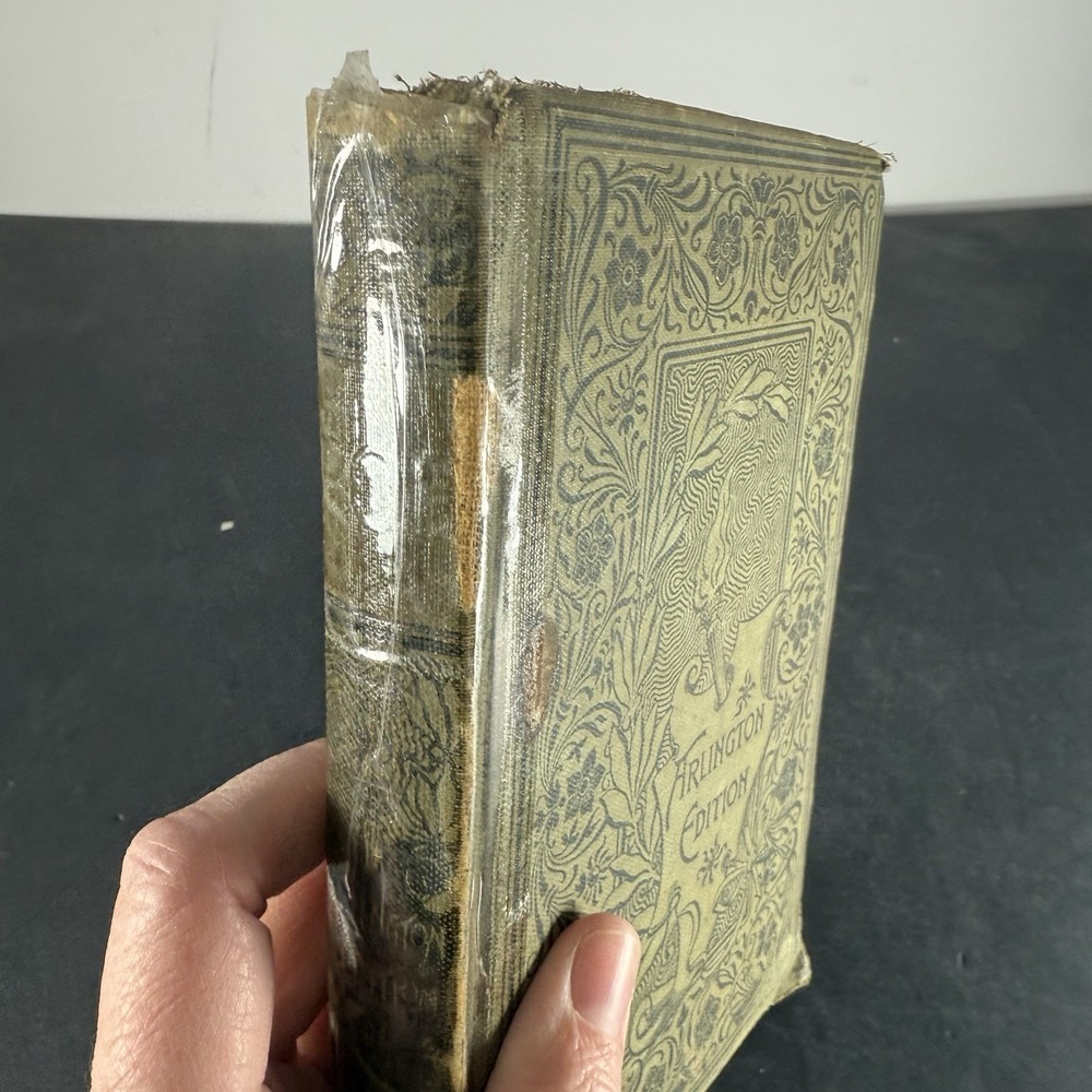 Edgar Allen Poe Arlington Edition Memoir Of The Poet 1882 Hardcover Book Poems - Picture 5 of 16